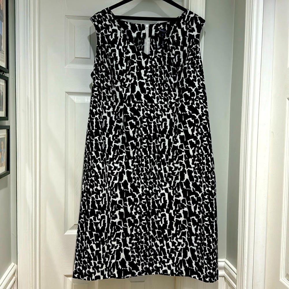 Black and white dress by Roaman’s